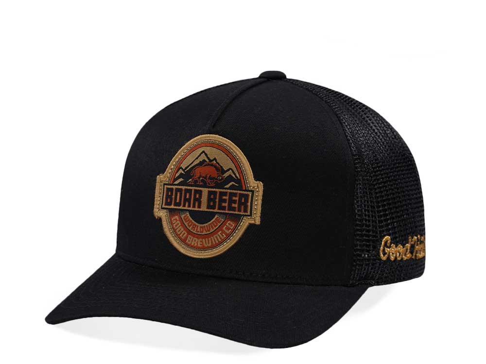 Good Hats Boar Beer Brewings Trucker Edition Snapback Casquette