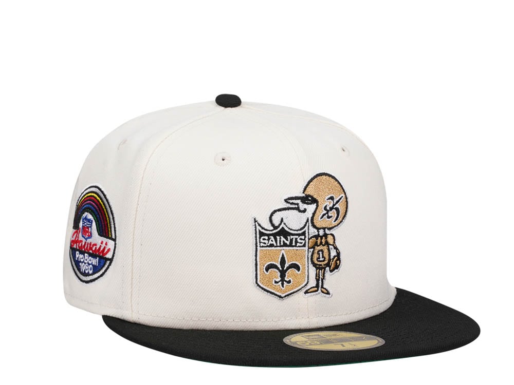 New Era New Orleans Saints Pro Bowl Chrome Two Tone Edition 59Fifty Fitted Casquette