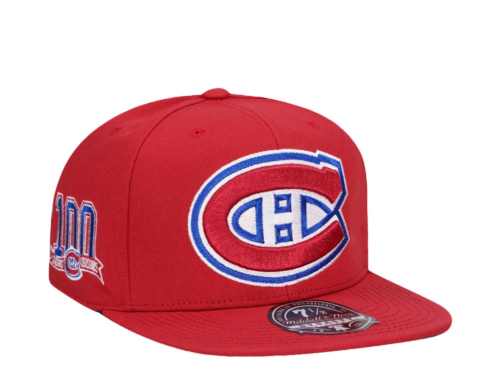 Mitchell & Ness Montreal Canadiens 100 Seasons Edition Dynasty Fitted Casquette