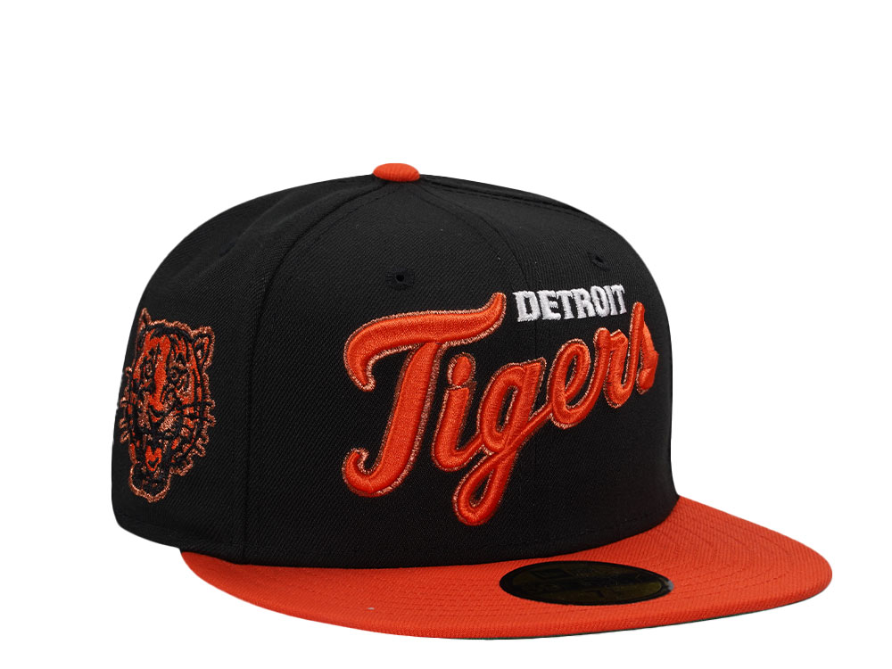 New Era Detroit Tigers Navy Throwback Two Tone Edition 59Fiftys Fitted Casquette