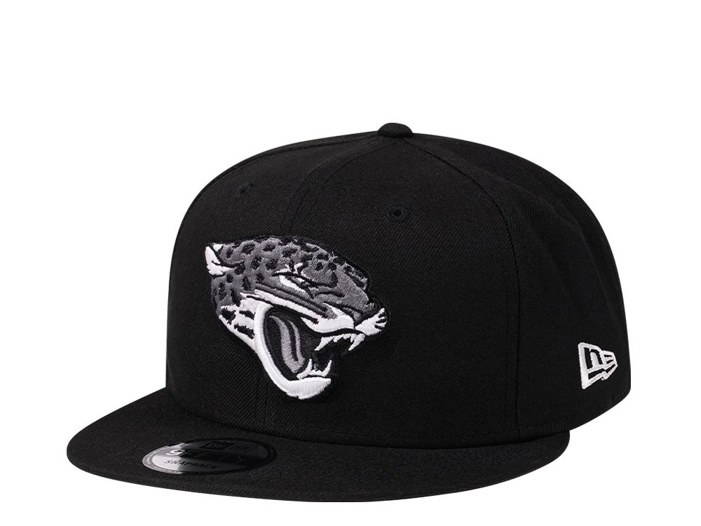 New Era Jacksonville Jaguars Steel Black Edition 9Fifty Snapback Casquette