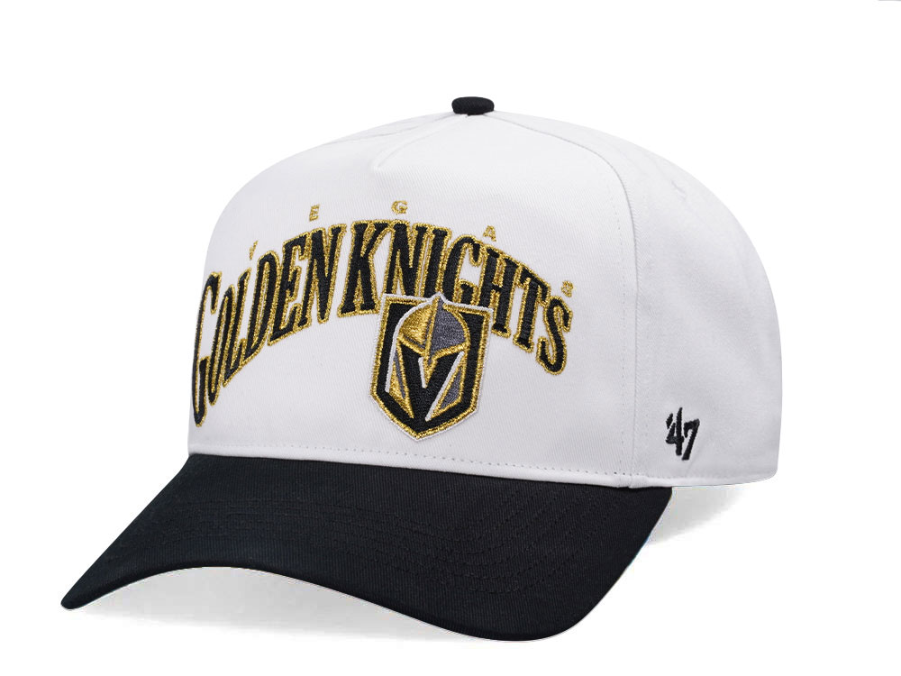 47Brand Vegas Golden Knight White Wave Hitch Snapback Casquette