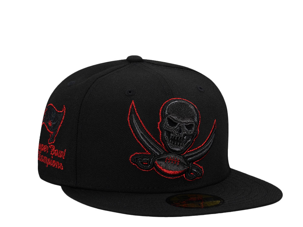 New Era Tampa Bay Buccaneers Super Bowl Champions Black Prime Edition 59Fifty Fitted Casquette