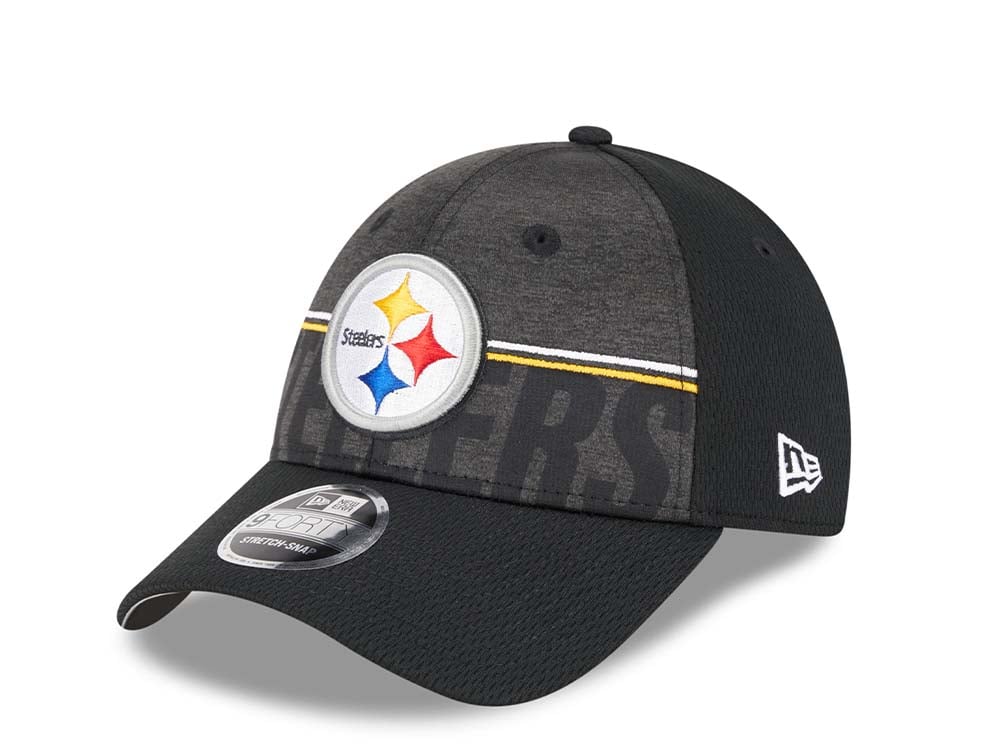 New Era Pittsburgh Steelers NFL Training Camp 23 9Forty Stretch Snapback Casquette