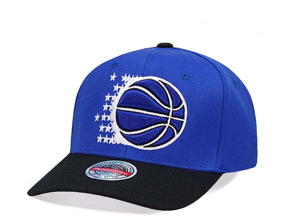 Mitchell & Ness Orlando Magic Team Two Tone 2.0 Stretch Hardwood Classic Red Flex Snapback Casquette