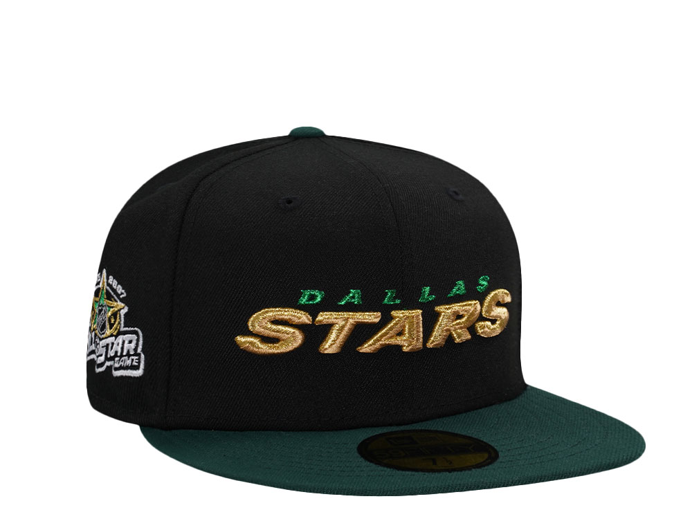 New Era Dallas Stars All Star Game 2007 Black Two Tone Prime Edition 59Fifty Fitted Casquette