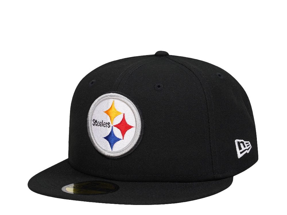 New Era Pittsburgh Steelers Black Classic Edition 59Fifty Fitted Casquette