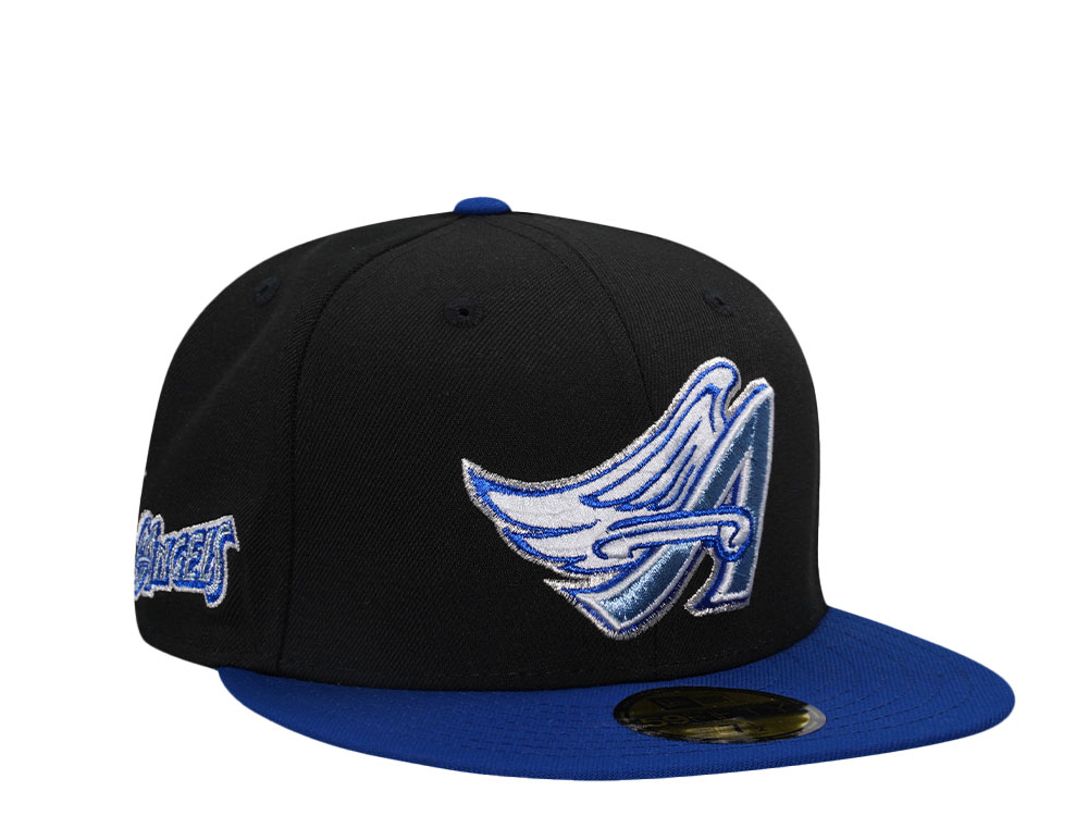 New Era Anaheim Angels Black Ice Two Tone Edition 59Fifty Fitted Casquette