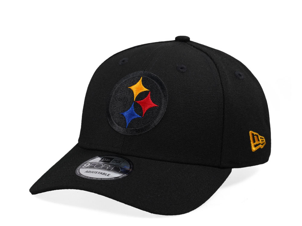 New Era Pittsburgh Steelers Black Edition 9Forty Snapback Casquette