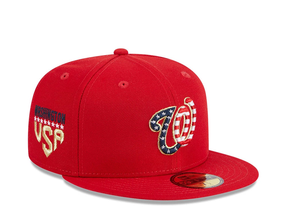 New Era Washington Nationals 4th of July 23 Authentic On-Field 59Fifty Fitted Casquette