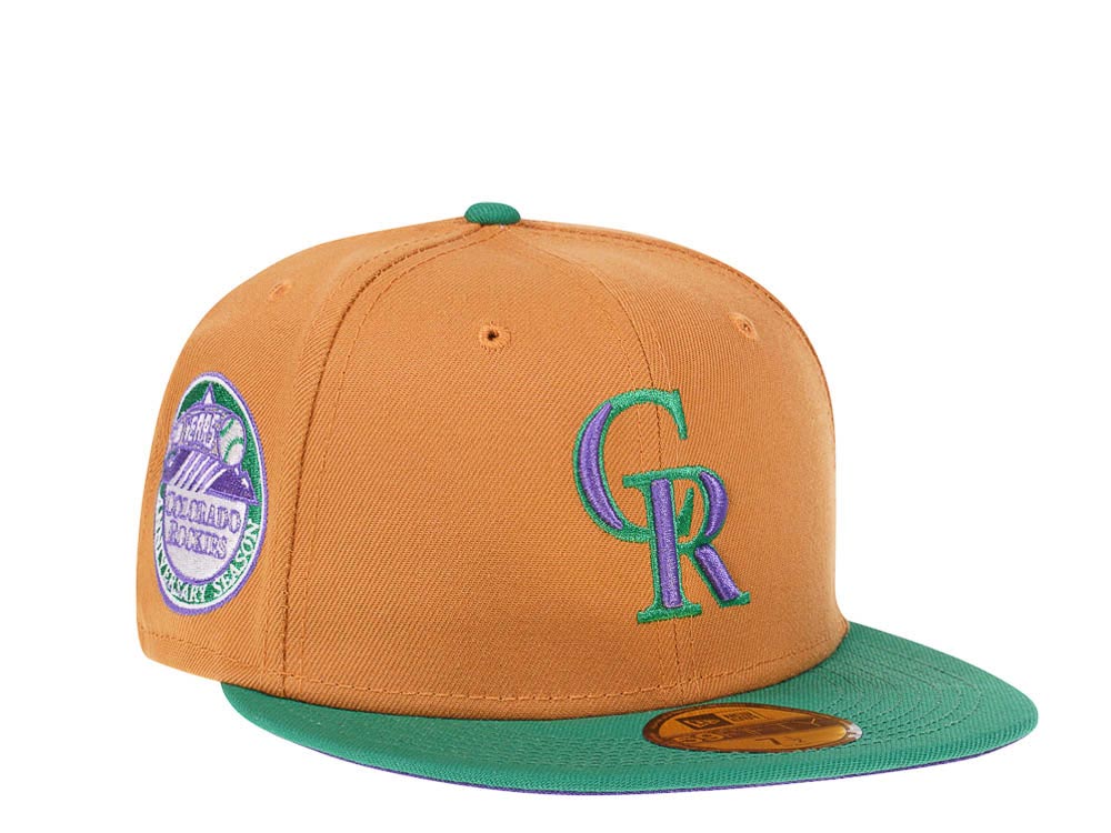 New Era Colorado Rockies 10th Anniversary Two Tone Prime  Edition 59Fifty Fitted Casquette