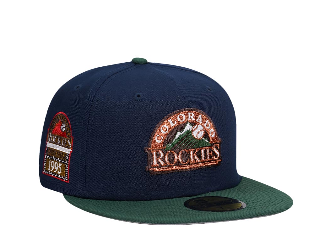 New Era Colorado Rockies Coors Field 1995 Two Tone Prime Edition 59Fifty Fitted Casquette