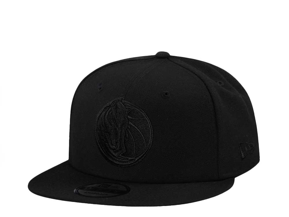 New Era Dallas Mavericks Black Classic Edition 9Fifty Snapback Casquette