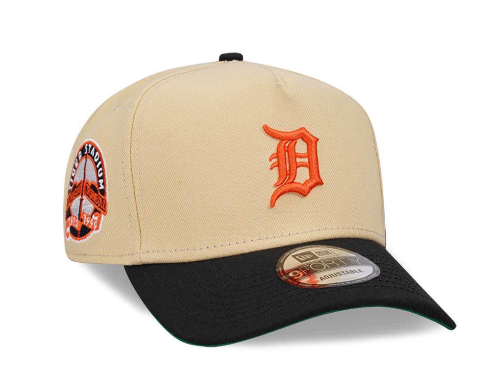 New Era Detroit Tigers Tiger Stadium Two Tone Throwback Edition 9Forty A Frame Snapback Casquette