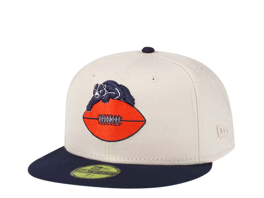 New Era Chicago Bears Cream Two Tone Edition 59Fifty Fitted Casquette