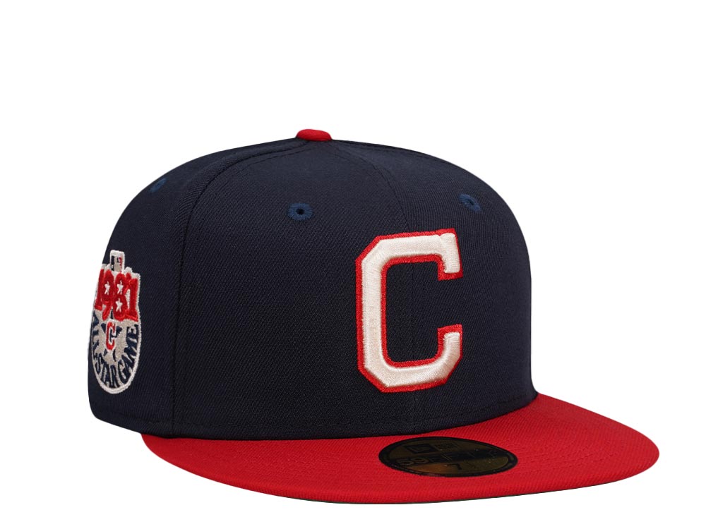 New Era Cleveland Indians All Star Game 1981 Prime Two Tone Throwback Edition 59Fifty Fitted Casquette