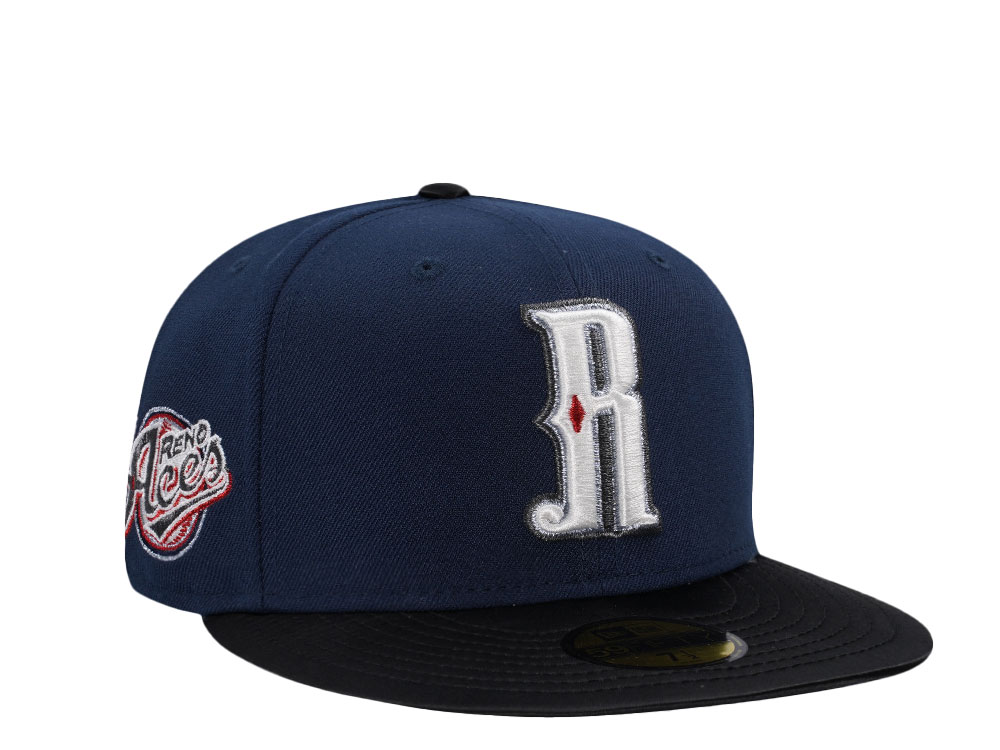 New Era Reno Aces Ocean Two Tone Satin Brim Edition 59Fifty Fitted Casquette