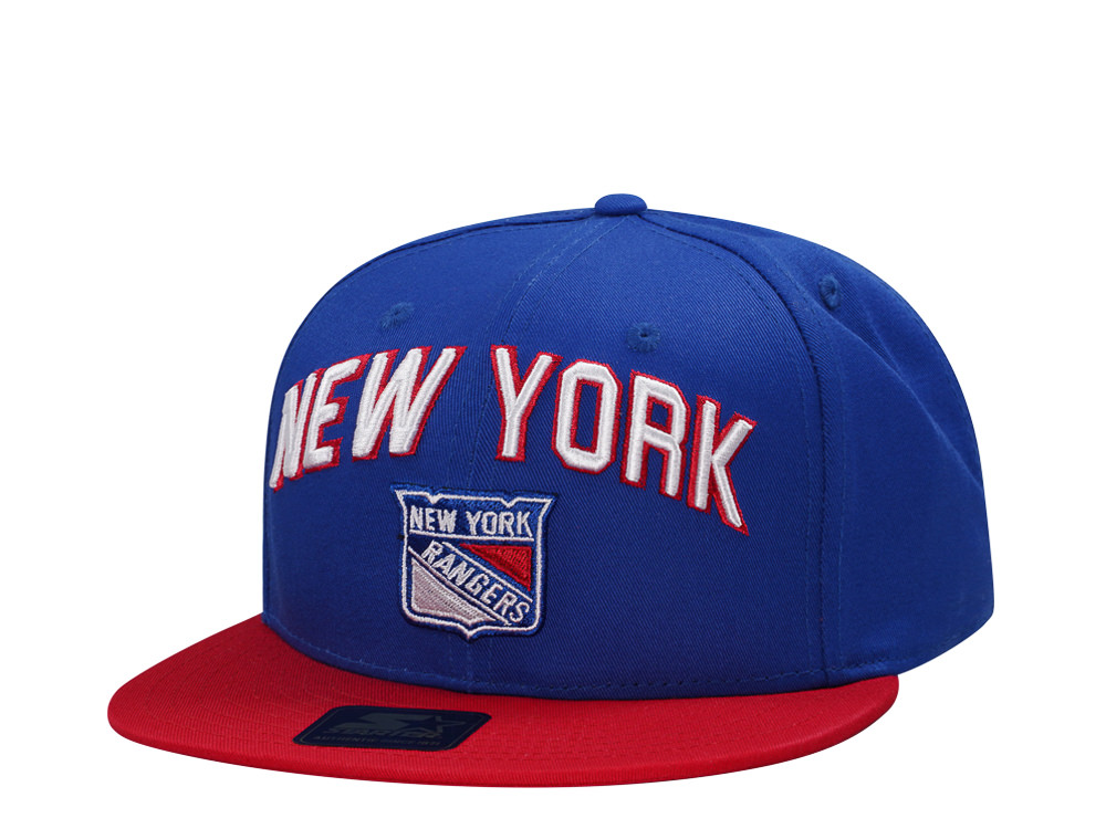 Starter New York Rangers Faceoff Two Tone Snapback Casquette