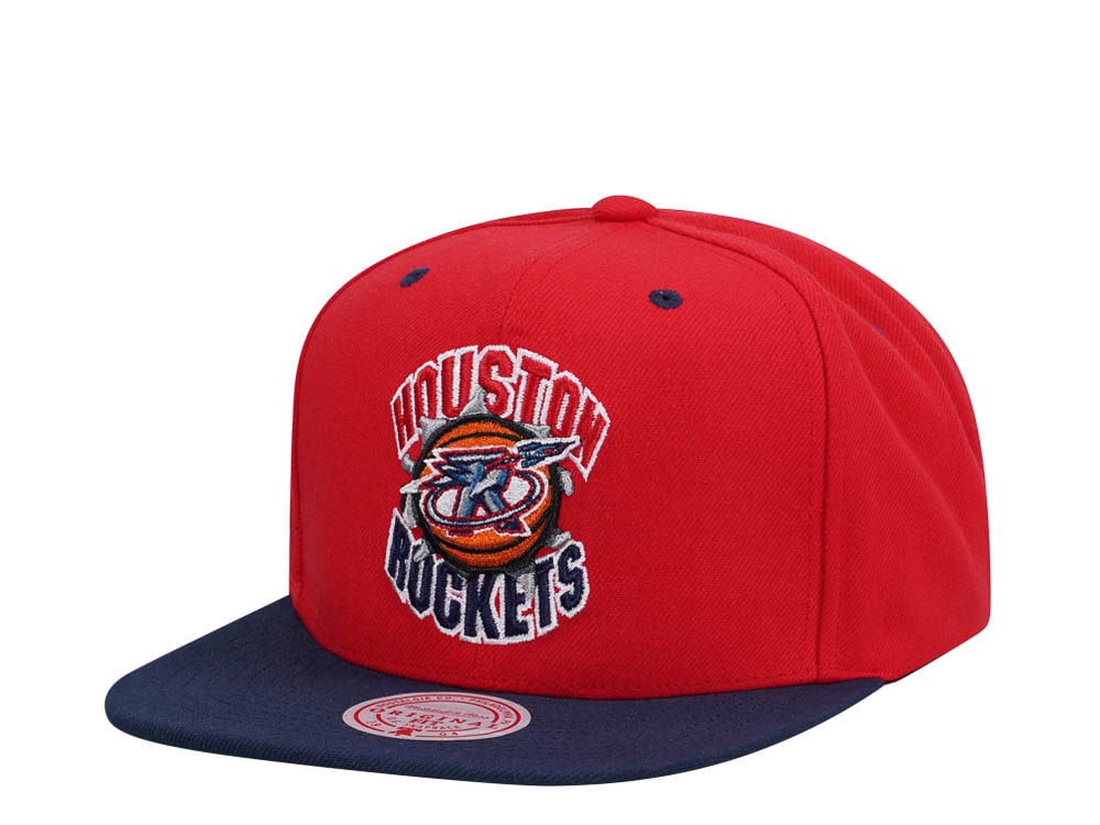 Mitchell & Ness Houston Rockets Breakthrough Two Tone Snapback Casquette