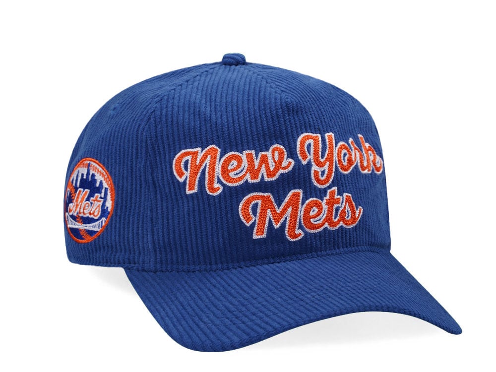 47Brand New York Mets Blue Chainscript 47 Hitch Snapback Casquette