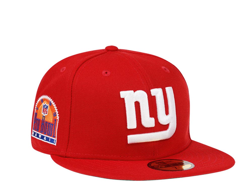 New Era New York Giants Pro Bowl 1993 Red Throwback Edition 59Fifty Fitted Casquette