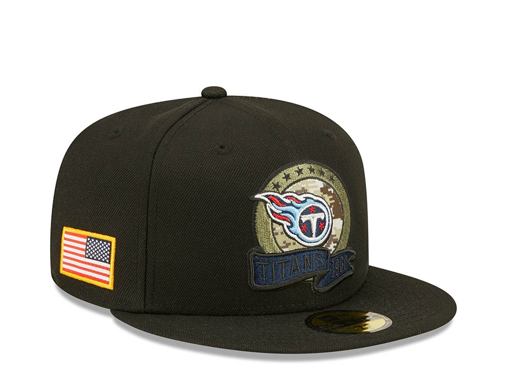 New Era Tennessee Titans Salute to Service 2022 Fitted 59Fifty Casquette