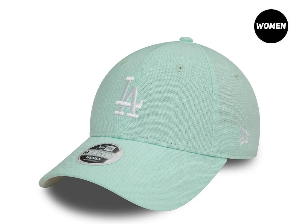 New Era Los Angeles Dodgers Teal Linen Womens 9Forty Snapback  Casquette