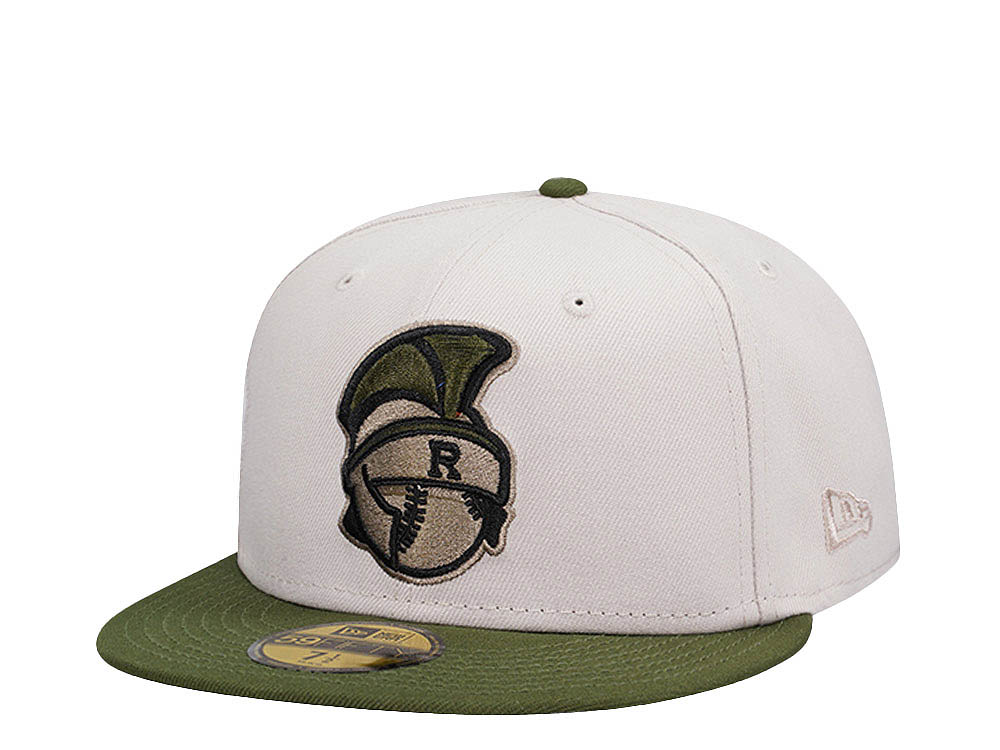 New Era Rome Braves Alpine Chrome Two Tone Edition 59Fifty Fitted Casquette