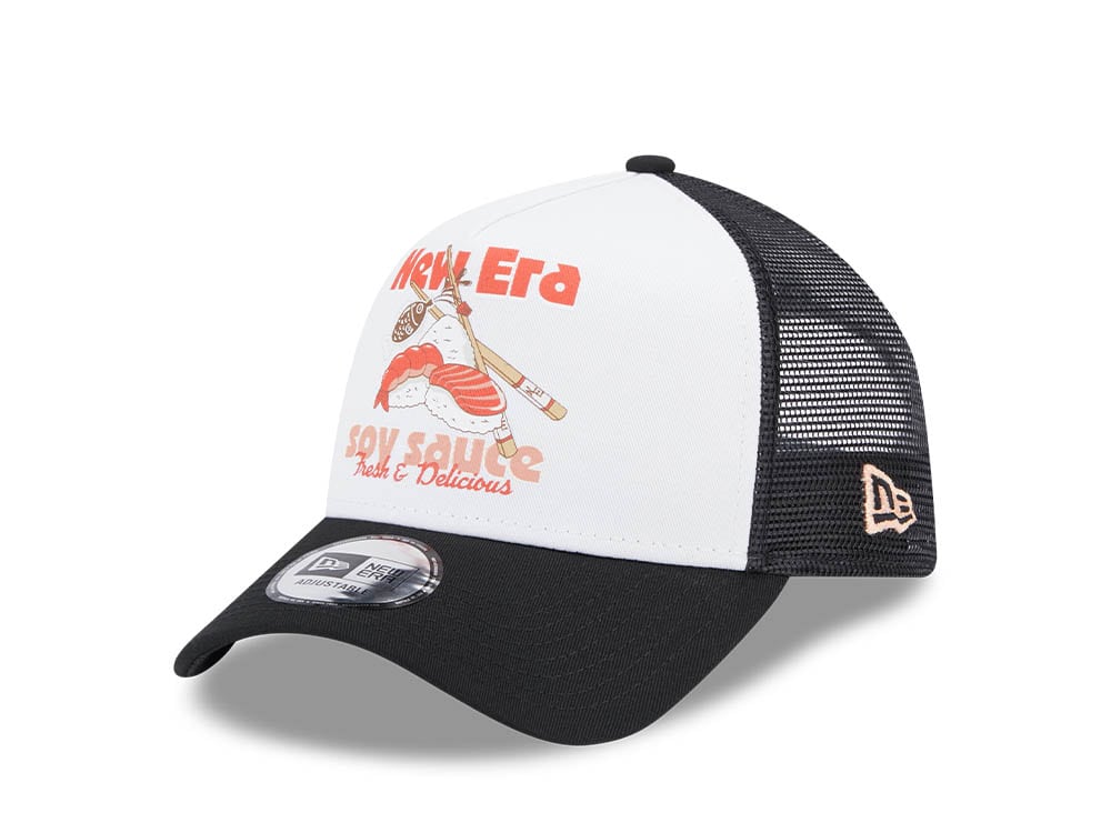 New Era Soy Sauce Food  9Forty A Frame Trucker Snapback Casquette