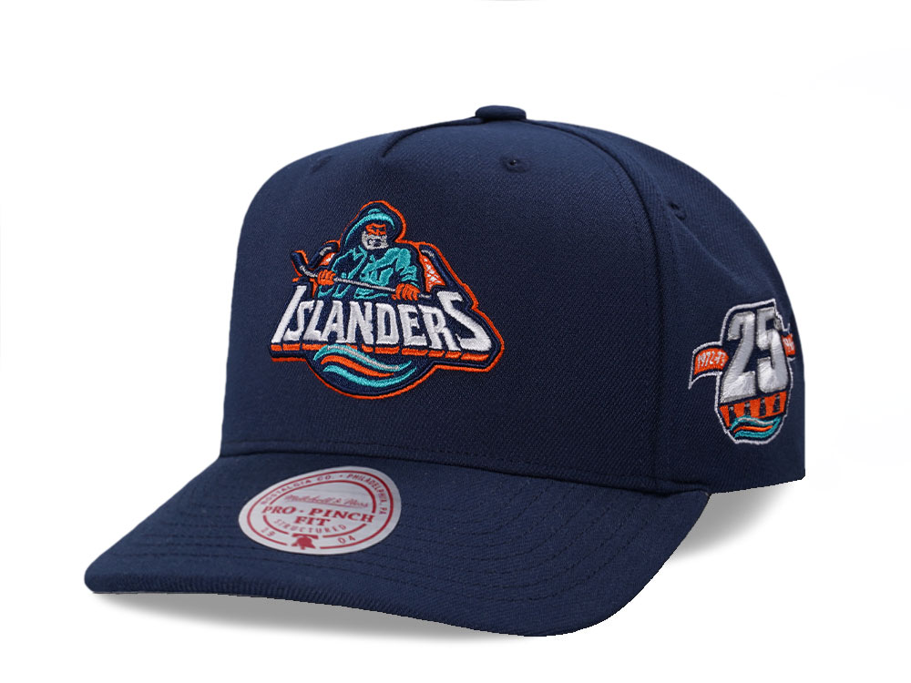 Mitchell & Ness New York Islanders 25th Anniversary Pro Pinch A Frame Snapback Casquette