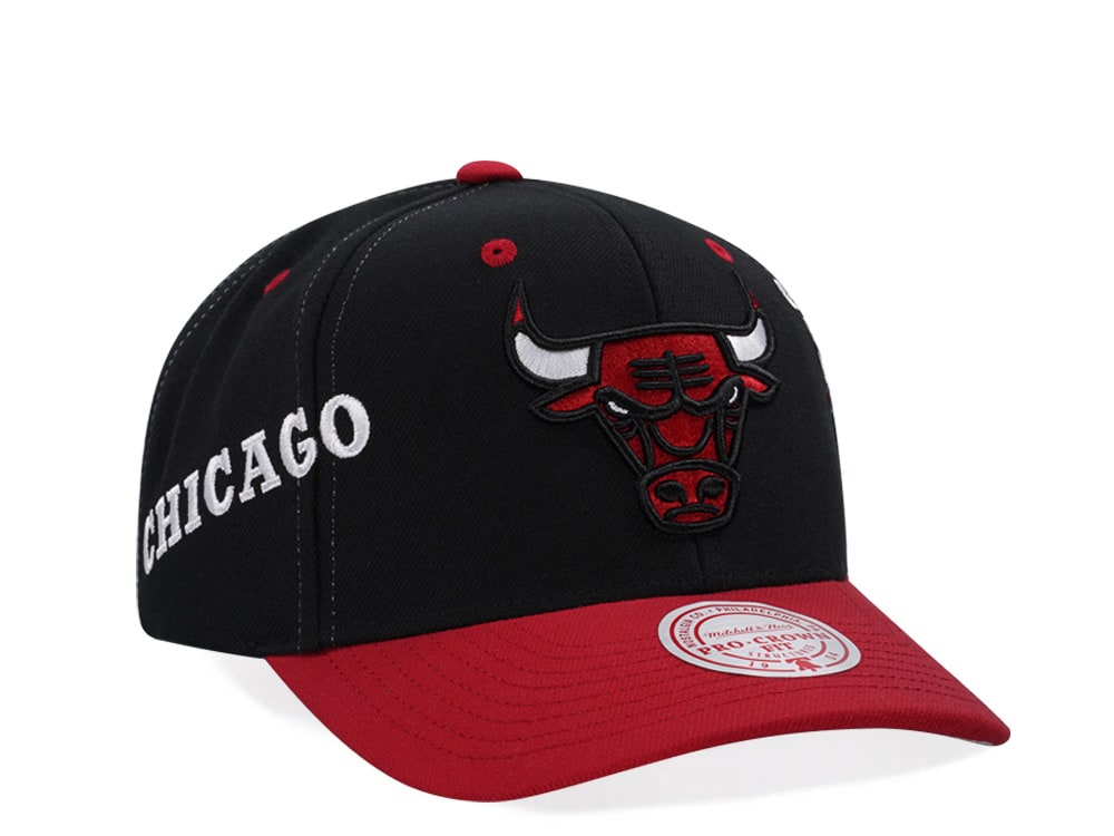 Mitchell & Ness Chicago Bulls Classic Pro Crown Fit Snapback Casquette