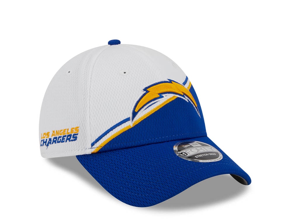 New Era Los Angeles Chargers NFL Sideline 2023 Blue White  9Forty Snapback Casquette