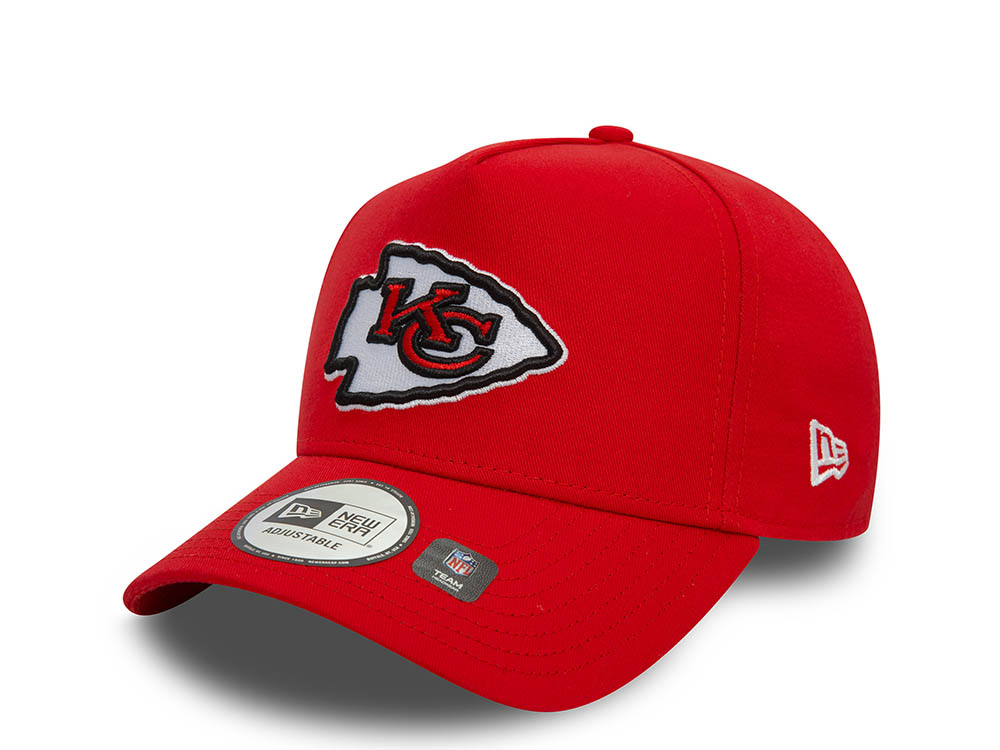 New Era Kansas City Chiefs Red A Frame Snapback Casquette