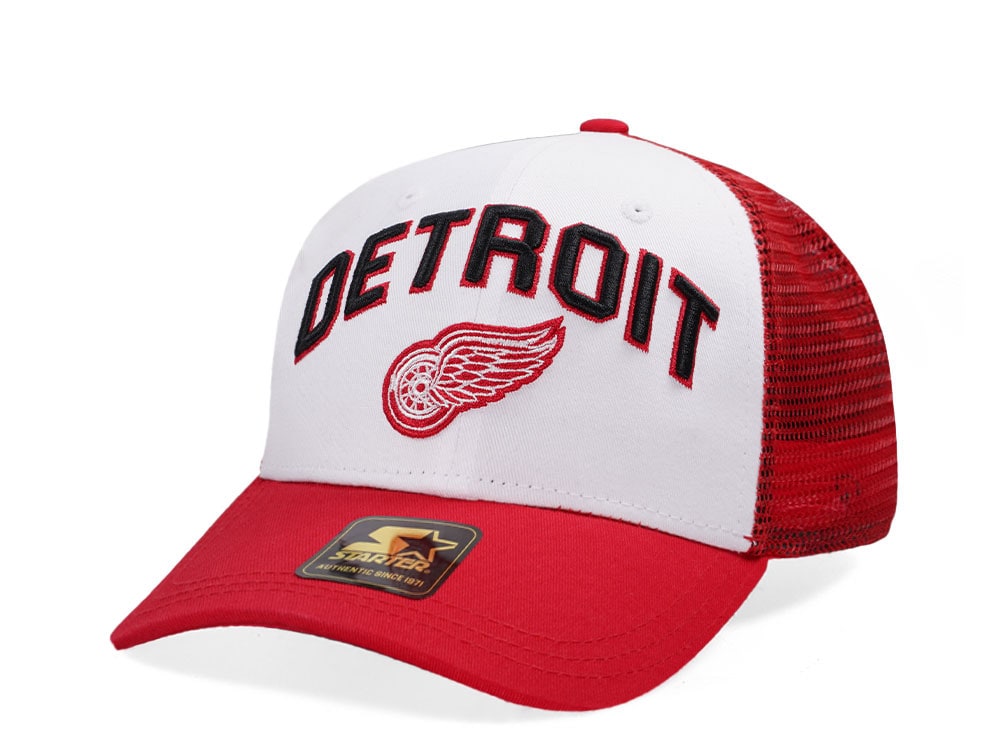 Starter Detroit Red Wings Penalty Curved Trucker Snapback Casquette