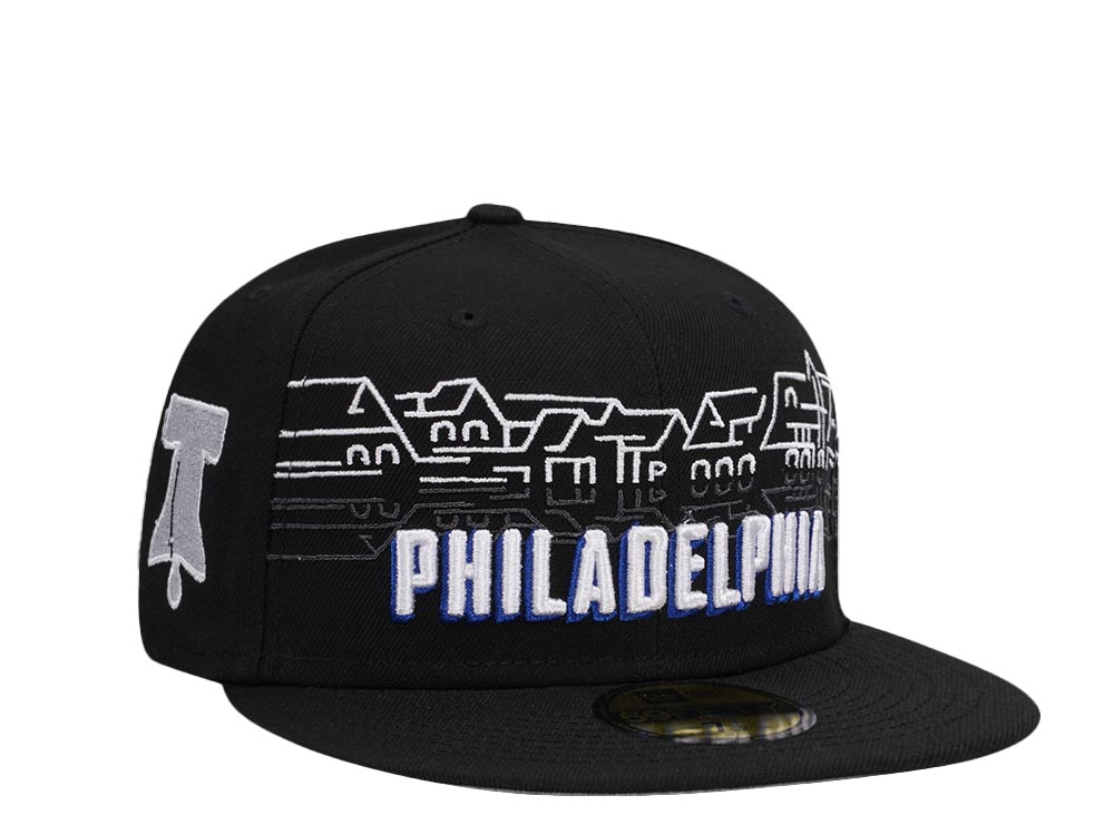 New Era Philadelphia 76ers Black City Edition 59Fifty Fitted Casquette