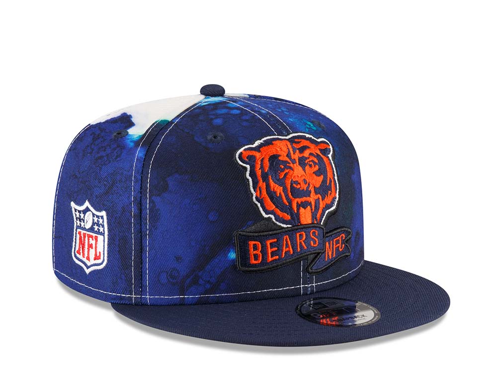 New Era Chicago Bears Ink NFL Sideline 2022 9Fifty Snapback Casquette