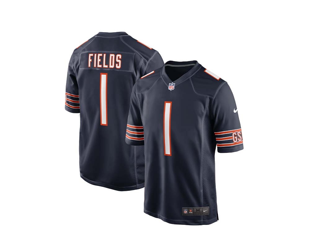 Nike Chicago Bears Justin Fields Game NFL Maillot