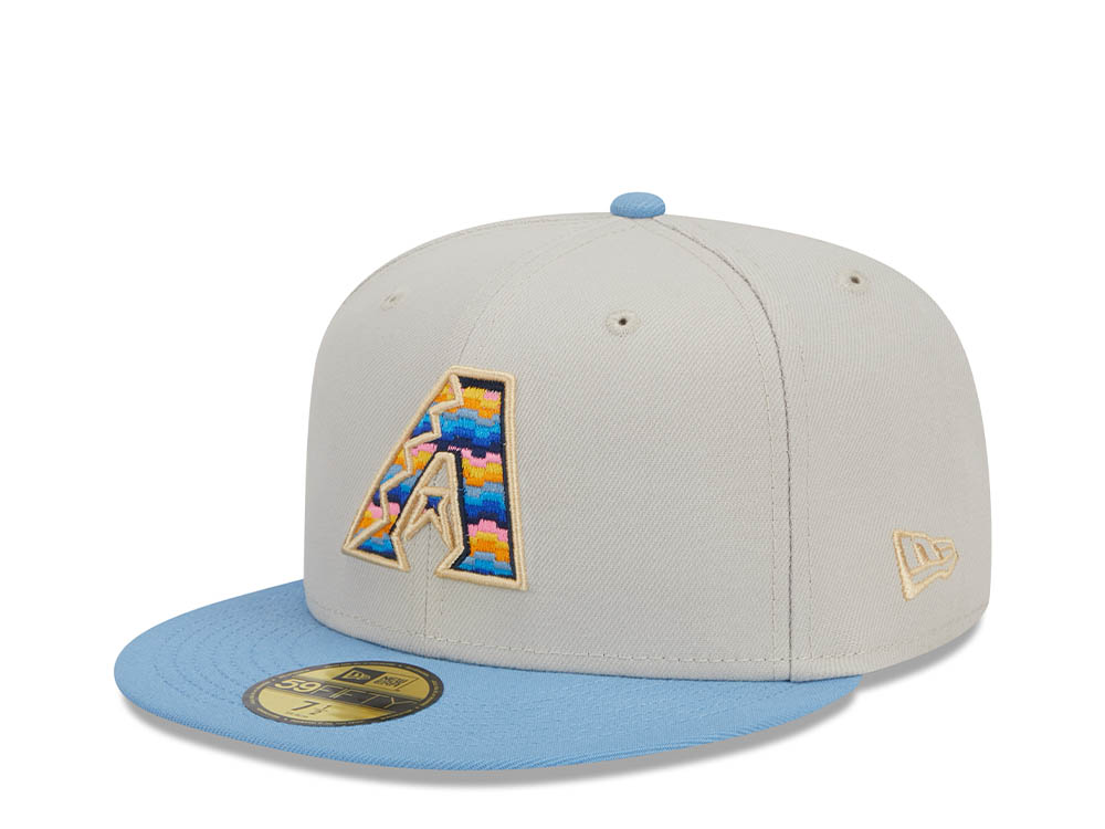 New Era Arizona Diamondbacks Beachfront Stone Two Tone Edition 59Fifty Fitted Casquette