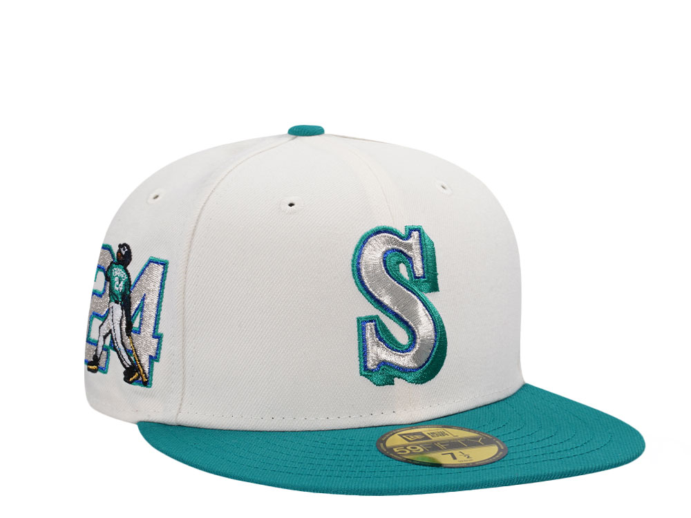 New Era Seattle Mariners Ken Griffey Jr Chrome Two Tone Edition 59Fifty Fitted Casquette