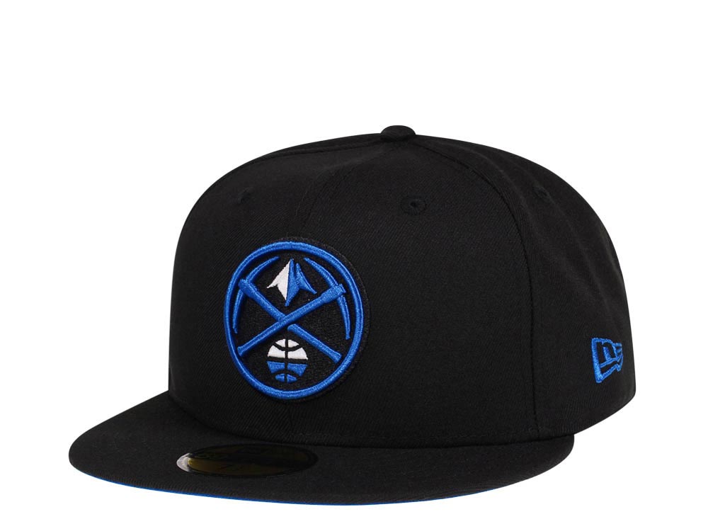 New Era Denver Nuggets Black Cobalt Edition 59Fifty Fitted Casquette