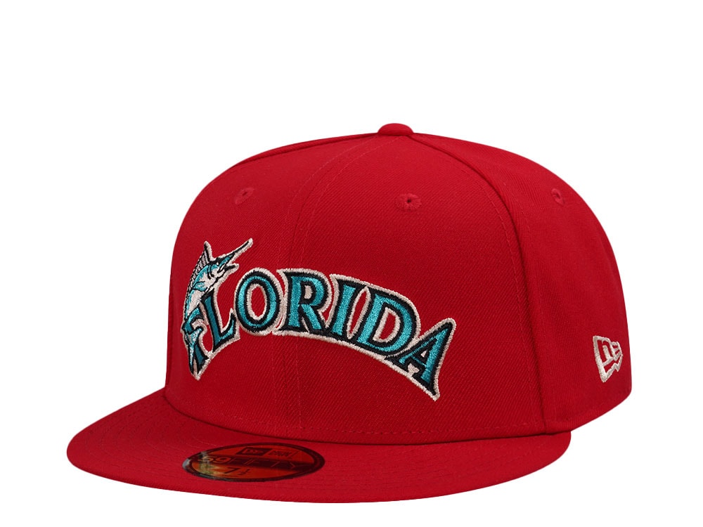 New Era Florida Marlins Classic Red Edition 59Fifty Fitted Casquette