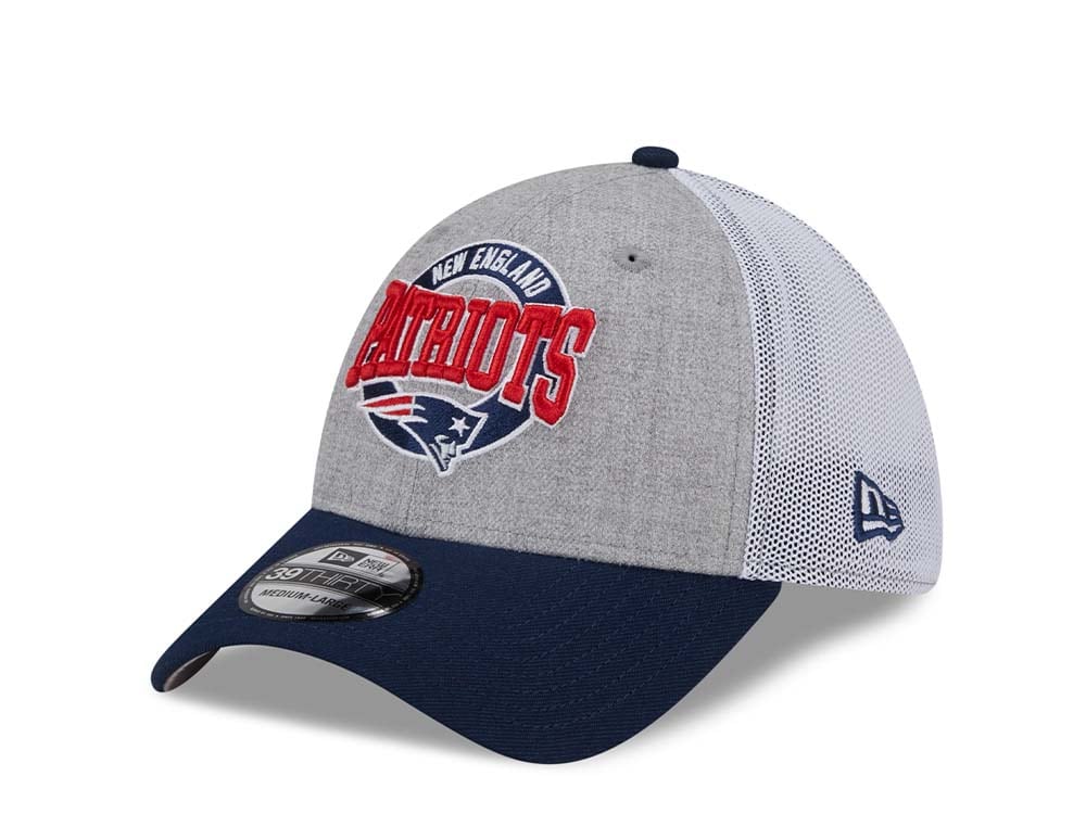 New Era New England Patriots Heather E3 Two Tone Edition 39Thirty Stretch Casquette