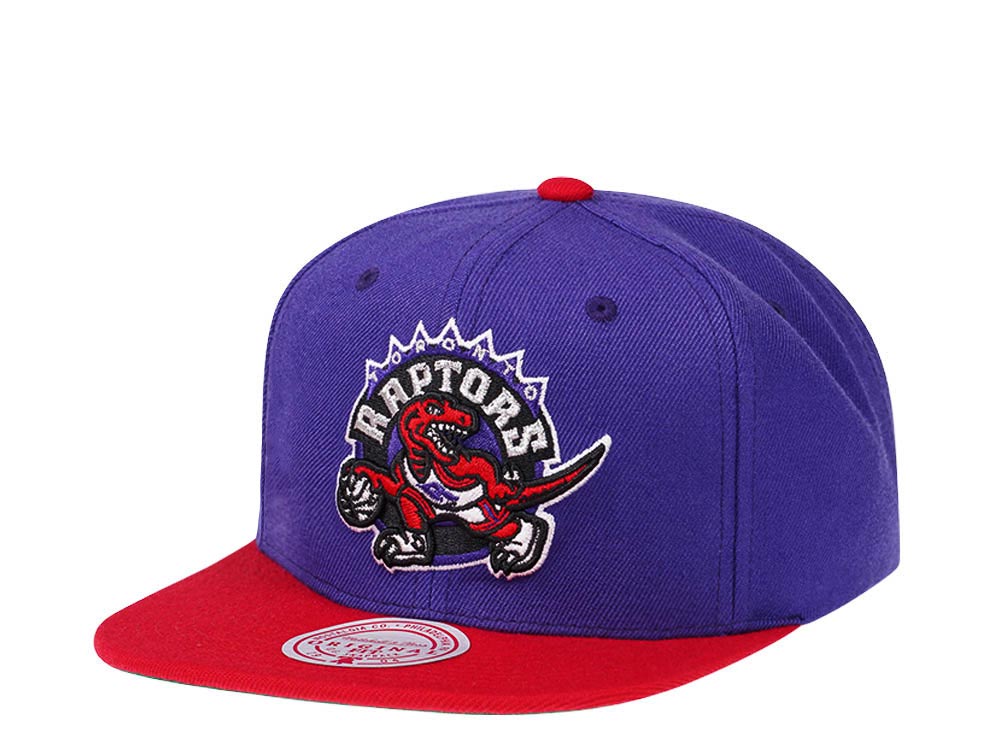 Mitchell & Ness Toronto Raptors Team Two Tone HWC Snapback Casquette