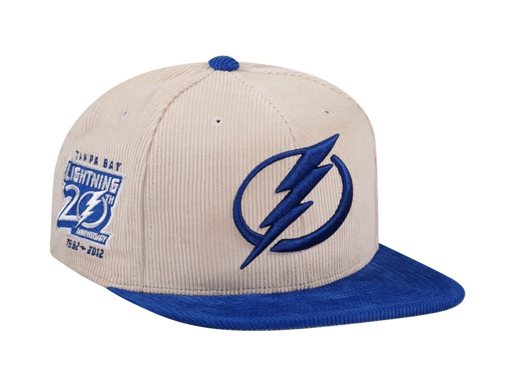 Mitchell & Ness Tampa Bay Lightning 20th Anniversary Two Tone Cord Edition Dynasty Fitted Casquette