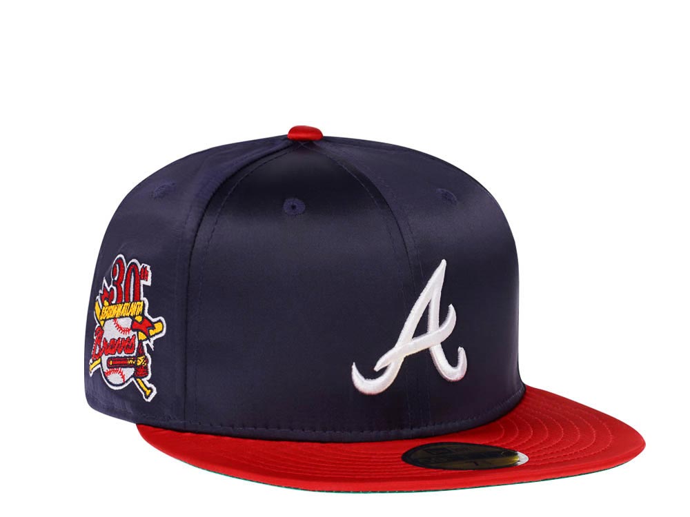 New Era Atlanta Braves 30th Anniversary Satin Elite Edition 59Fifty Fitted Casquette