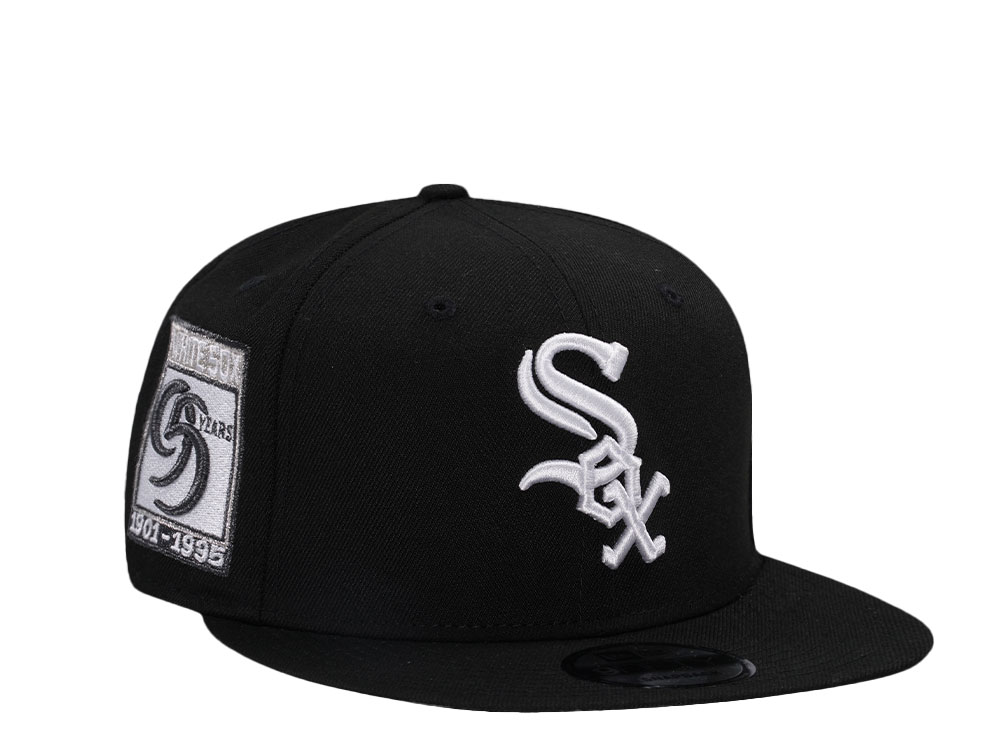 New Era Chicago White Sox 95 Years Black Metallic Edition 9Fifty Snapback Casquette