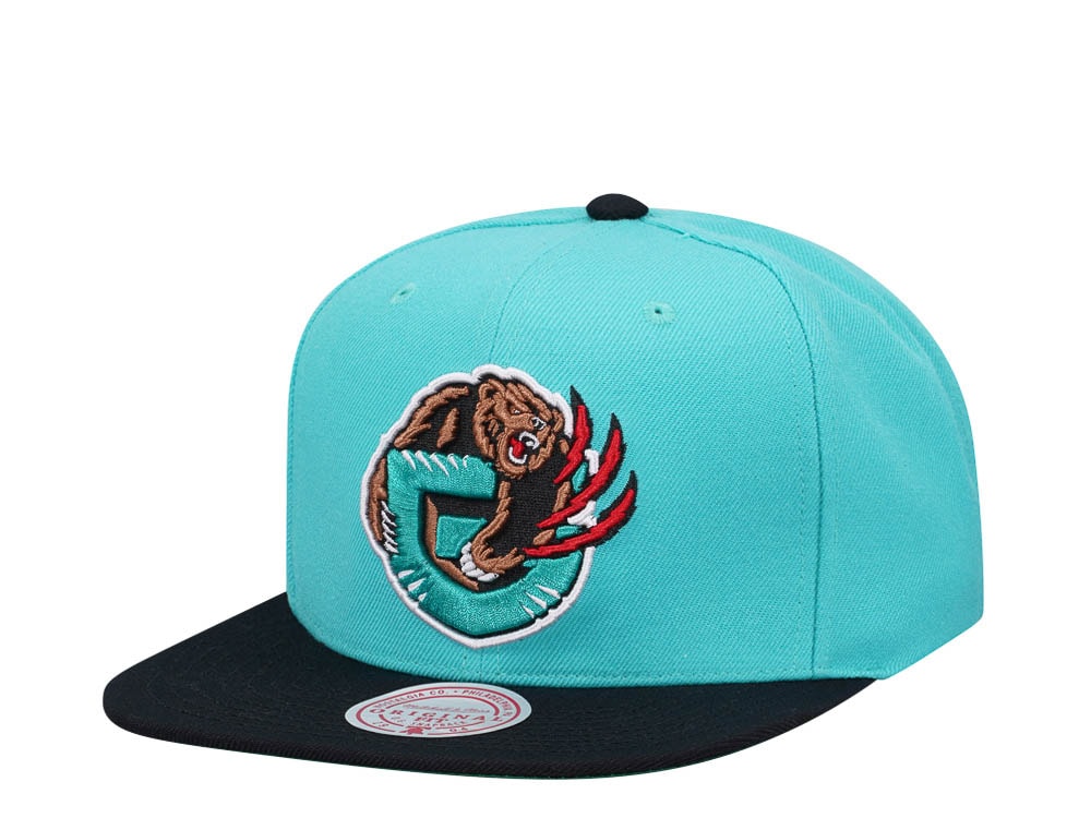 Mitchell & Ness Vancouver Grizzlies Team Two Tone 2.0 Teal Snapback Casquette