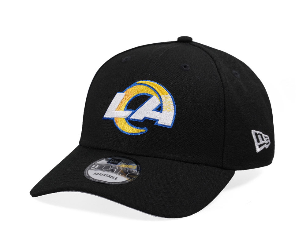 New Era Los Angeles Rams Black Classic Edition 9Forty Snapback Casquette