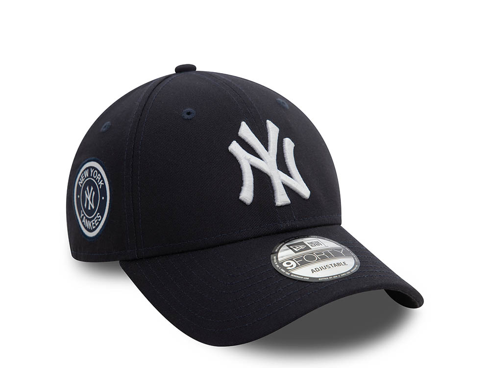 New Era New York Yankees Navy 9Forty Strapback Casquette