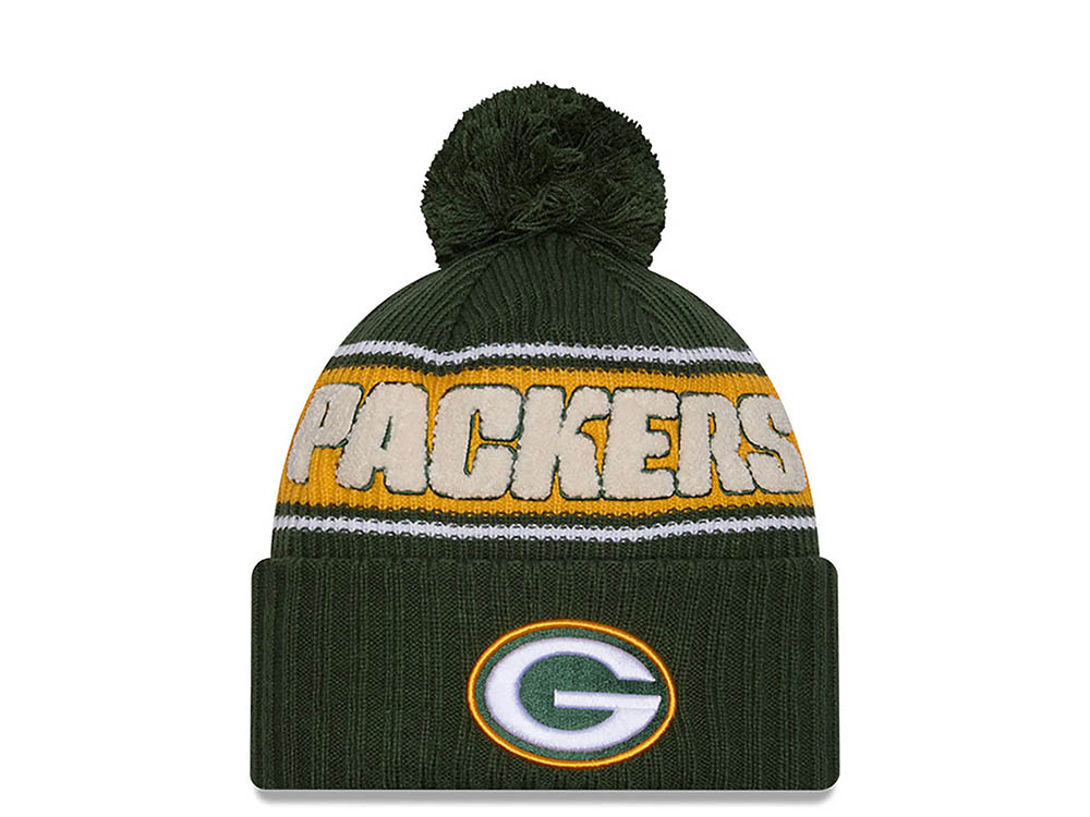 New Era Green Bay Packers Sideline 2024 Chapeau